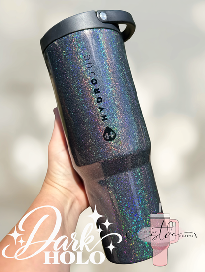 Holographic Glitter Tumbler