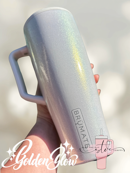 Color Shift Glitter Tumbler