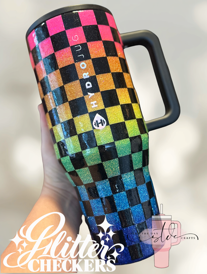 Checkers Tumbler
