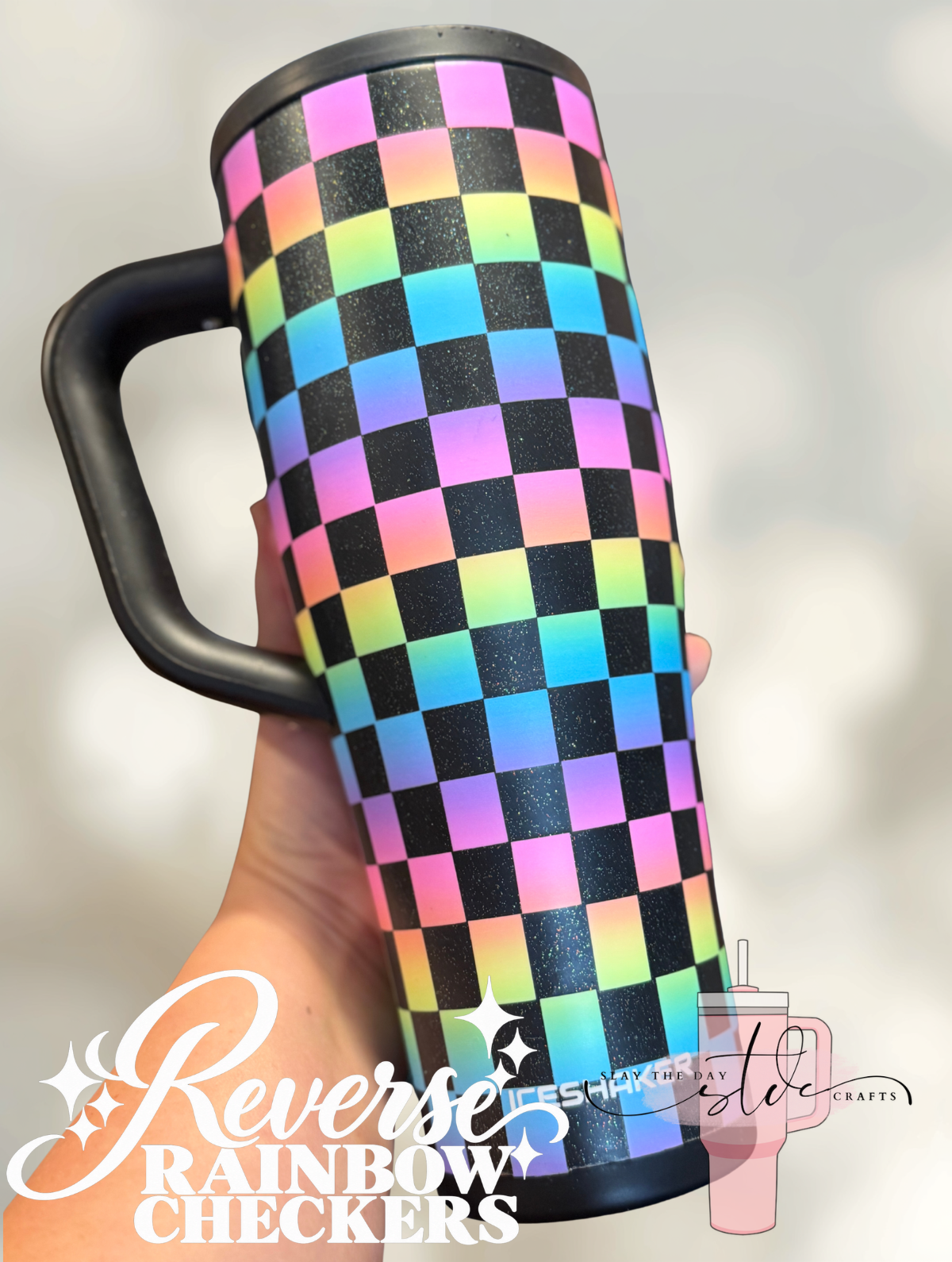 Checkers Tumbler