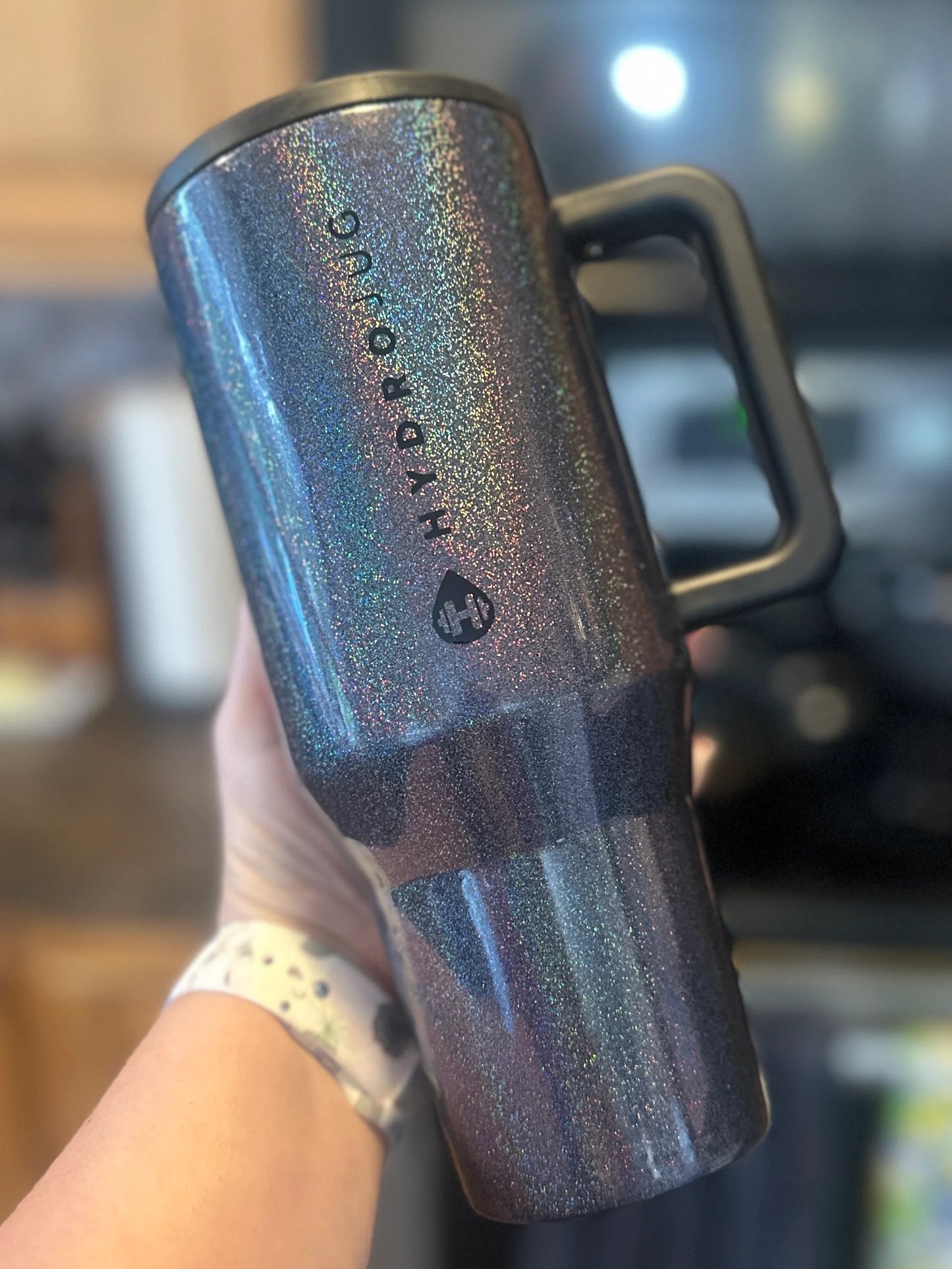 Holographic Tumblers