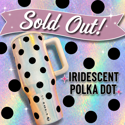 SOLD OUT: Iridescent Polka Dot Preorder Deposit