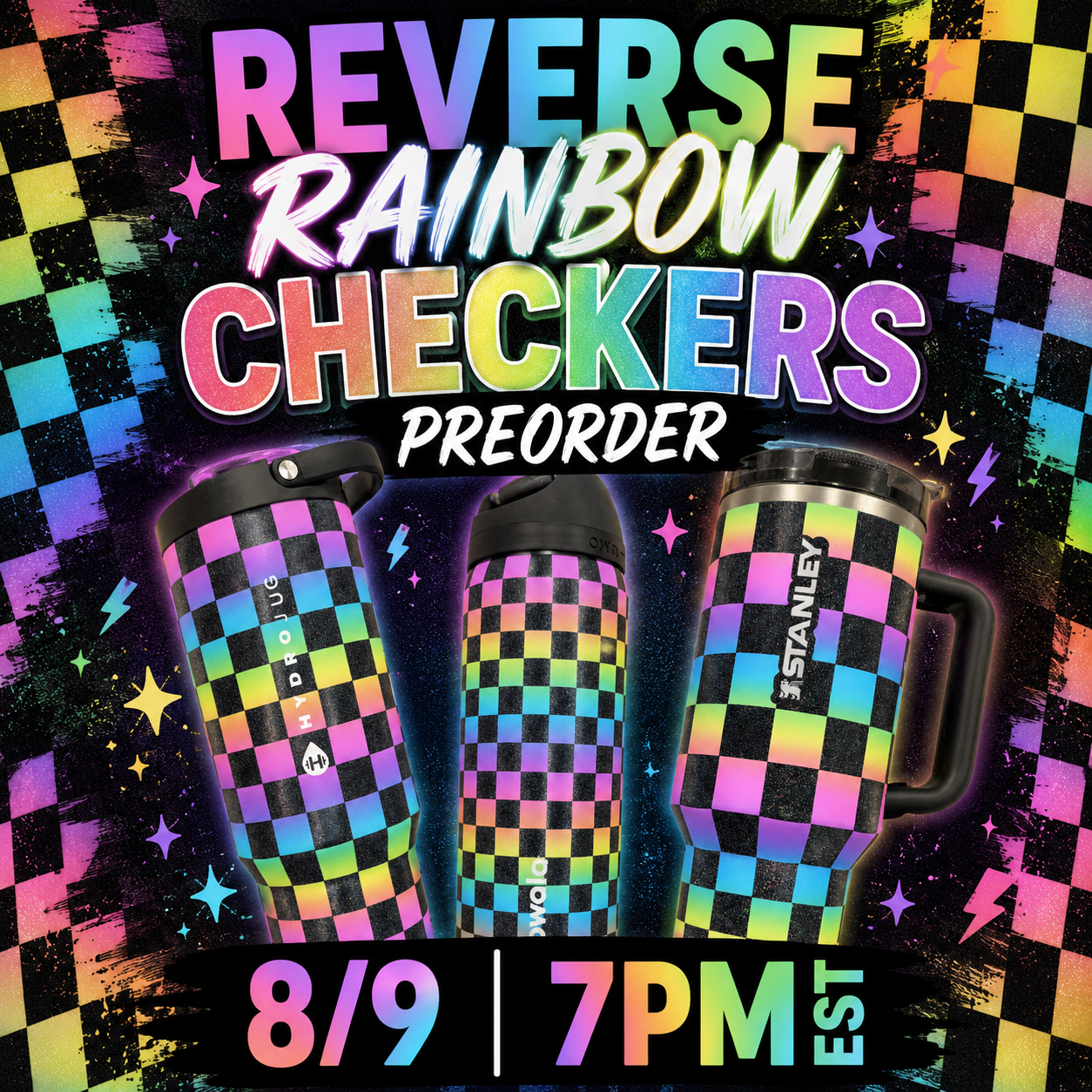 Reverse Rainbow Checkers