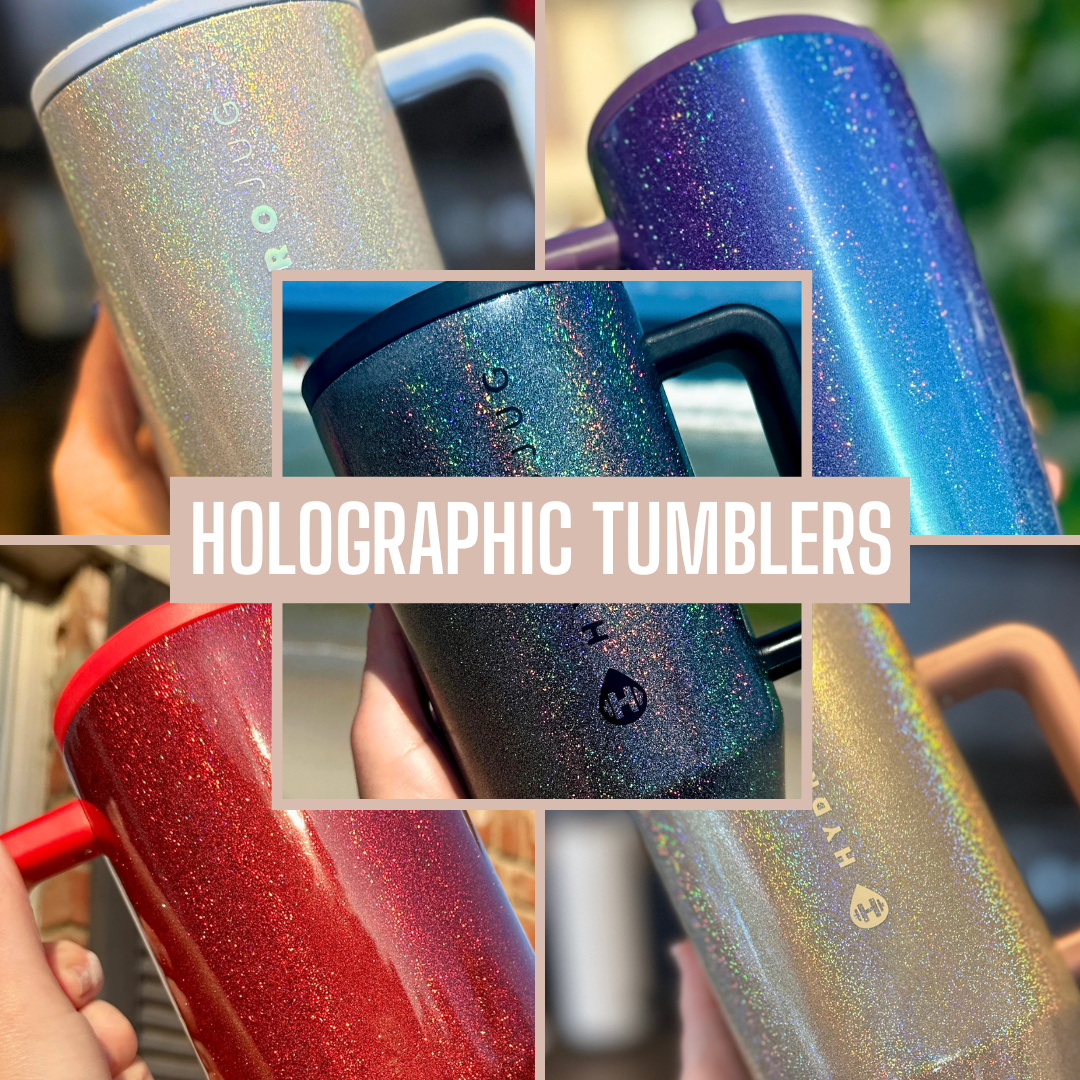 Holographic Tumblers