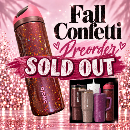 SOLD OUT Fall Confetti Preorder
