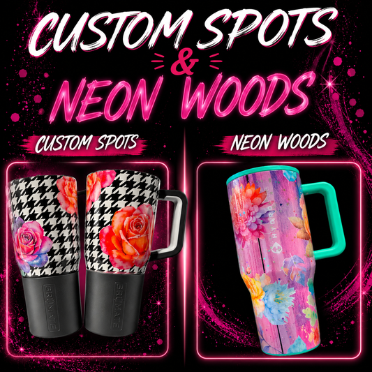 Surprise Custom Spots & Neon Woods