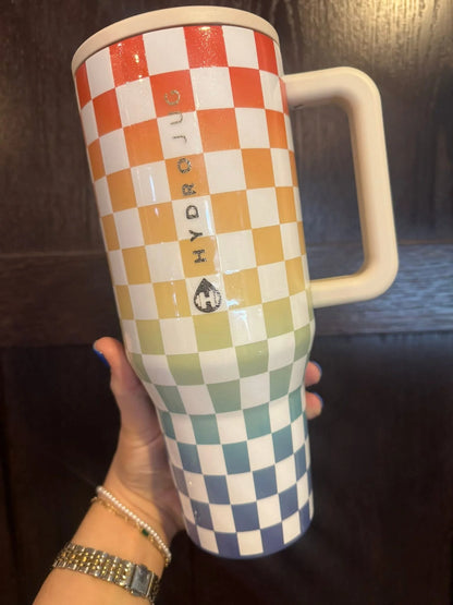 Checkers Tumblers