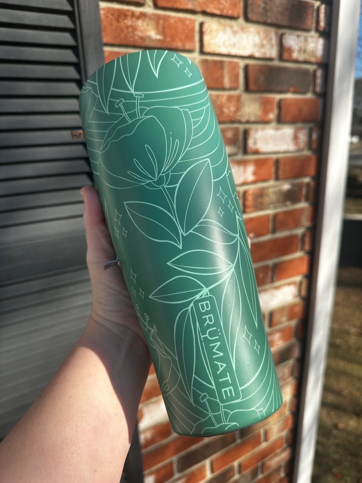 Glitter-Free Tumblers