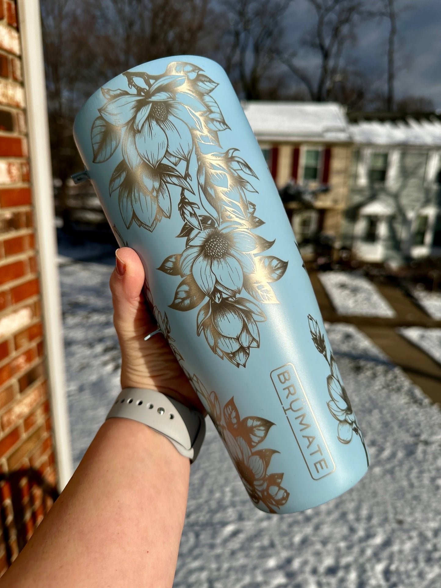 Glitter-Free Tumblers