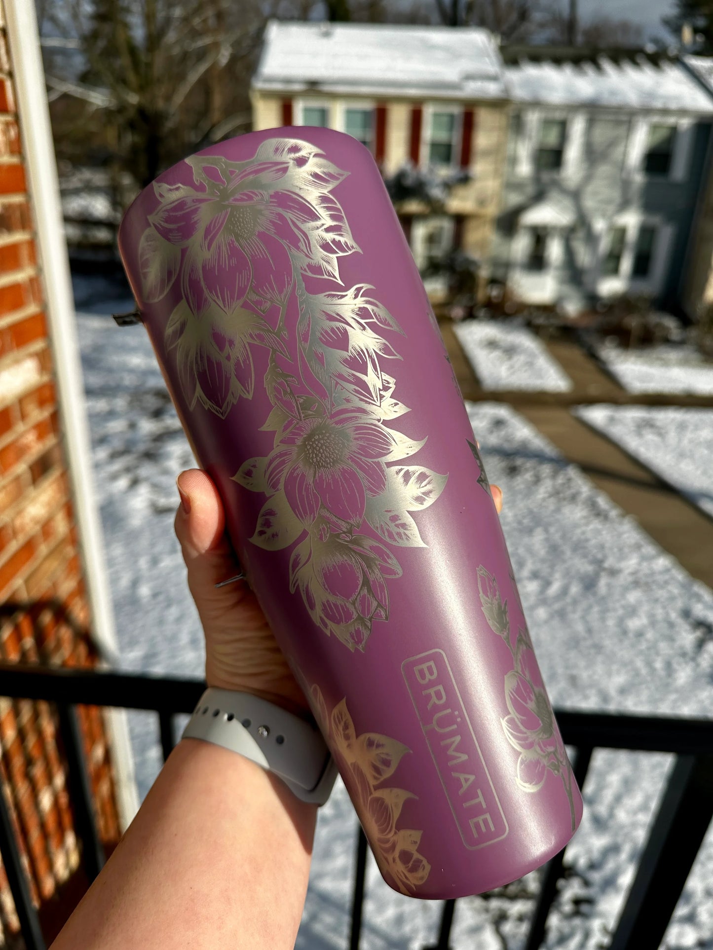 Glitter-Free Tumblers