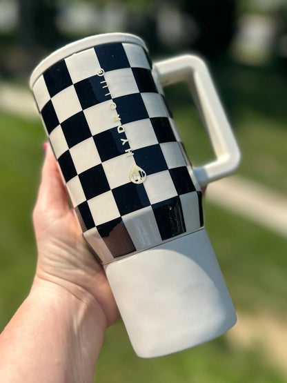 Checkers Tumblers