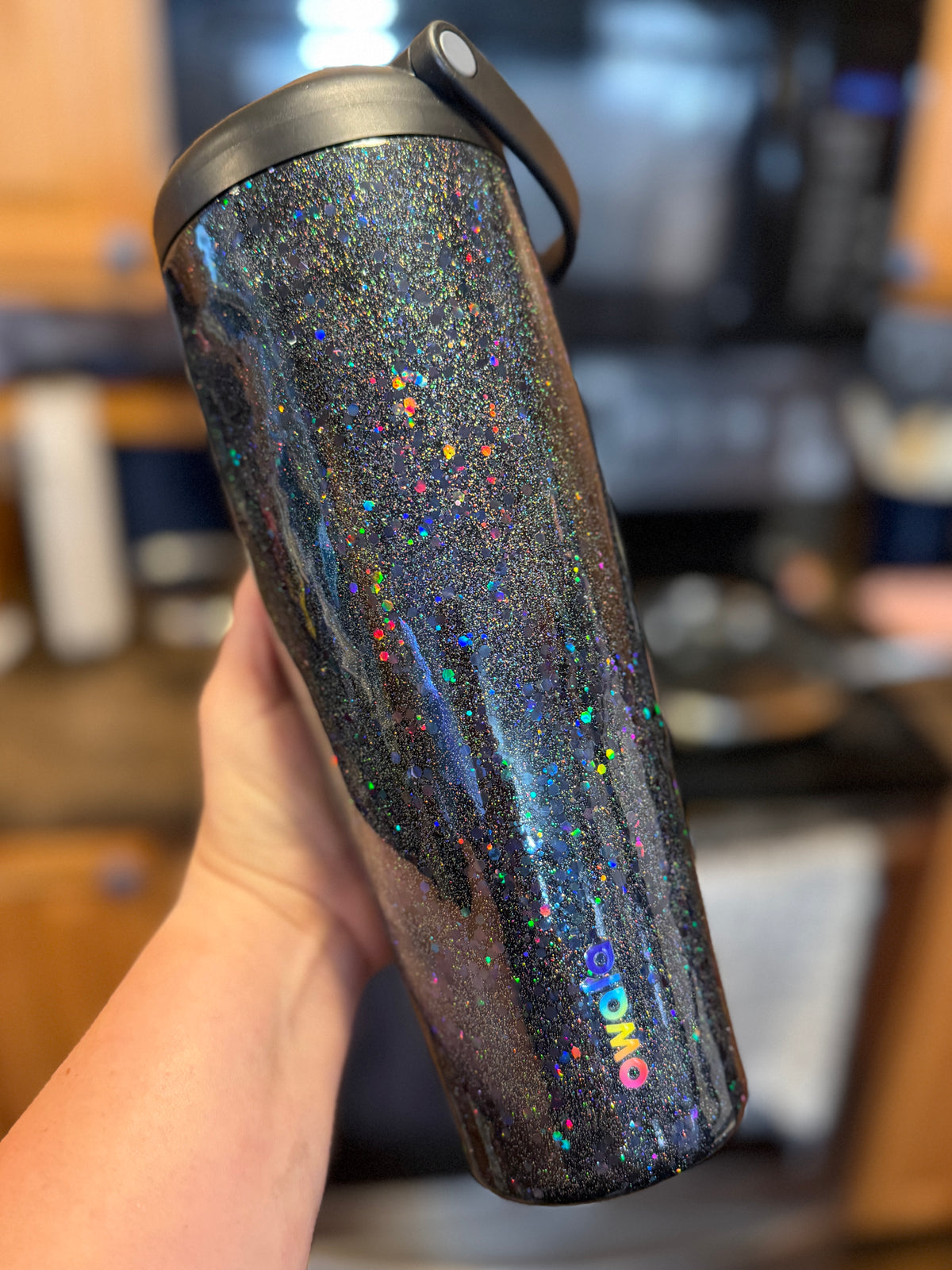 Black Chunky Holo