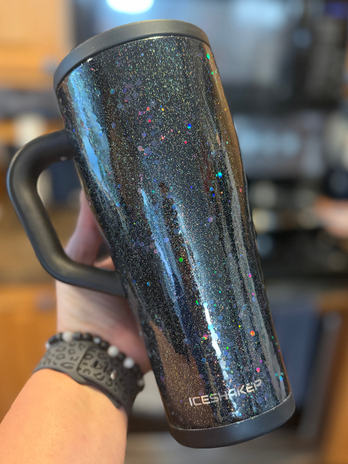 Black Chunky Holo