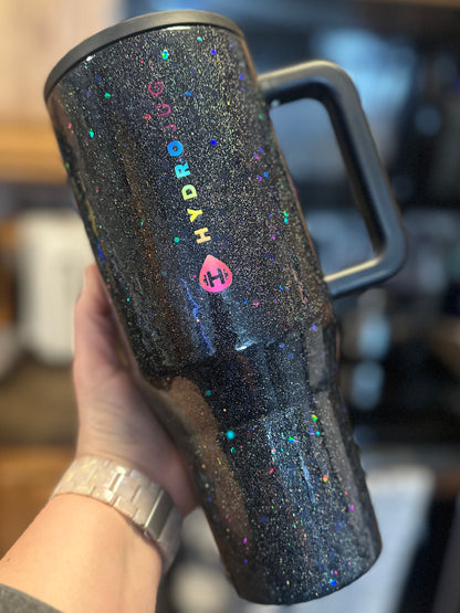 Black Chunky Holo
