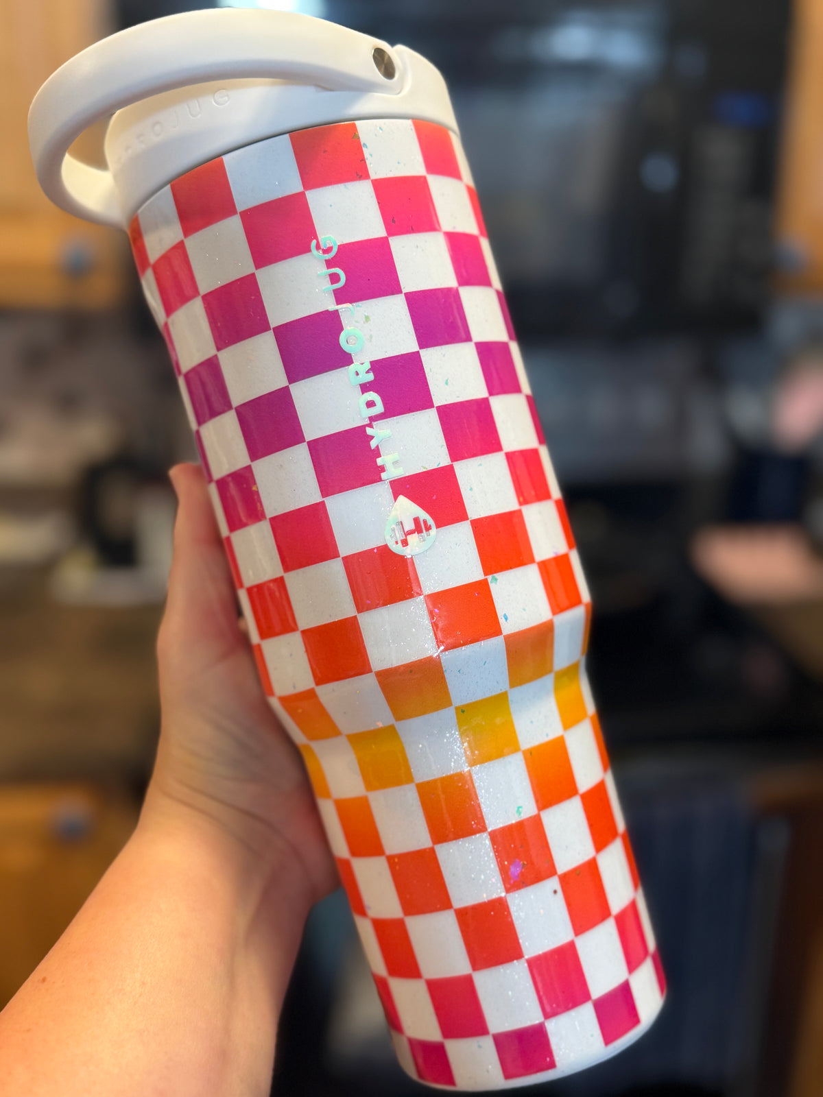 Light Sunset Checkers