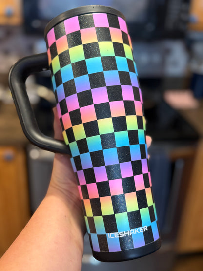 Checkers Tumbler