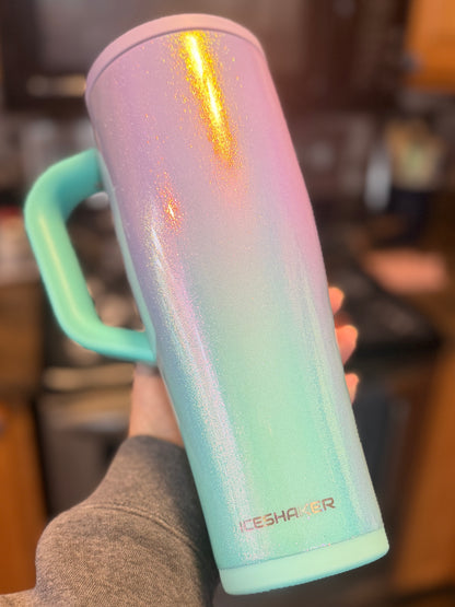 NWOT 40 oz custom Mermaid Ice Shaker