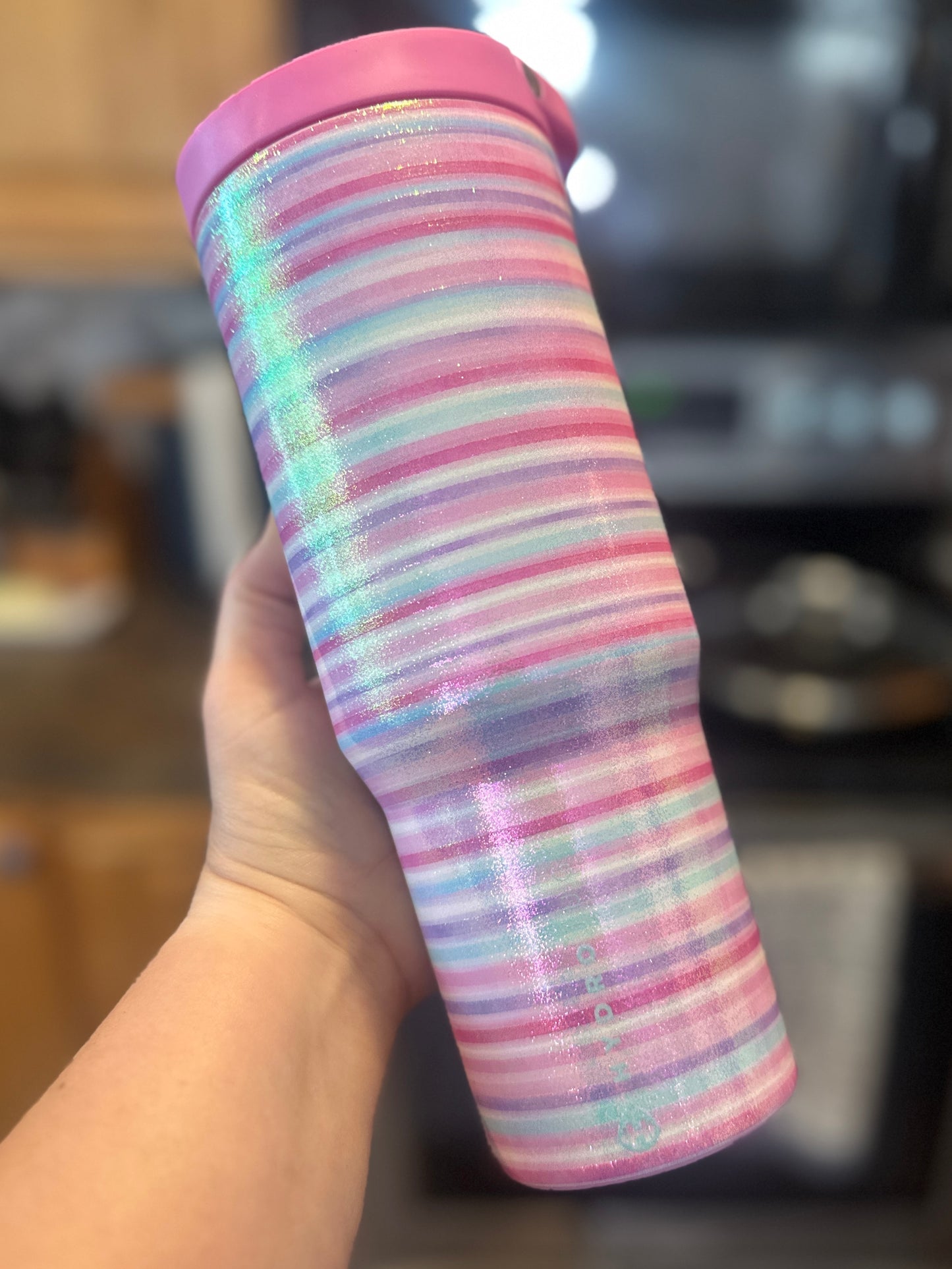 32 oz Purple Haze Pink Horizon HydroJug Sport