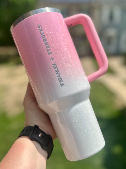 Holographic Glitter Tumbler