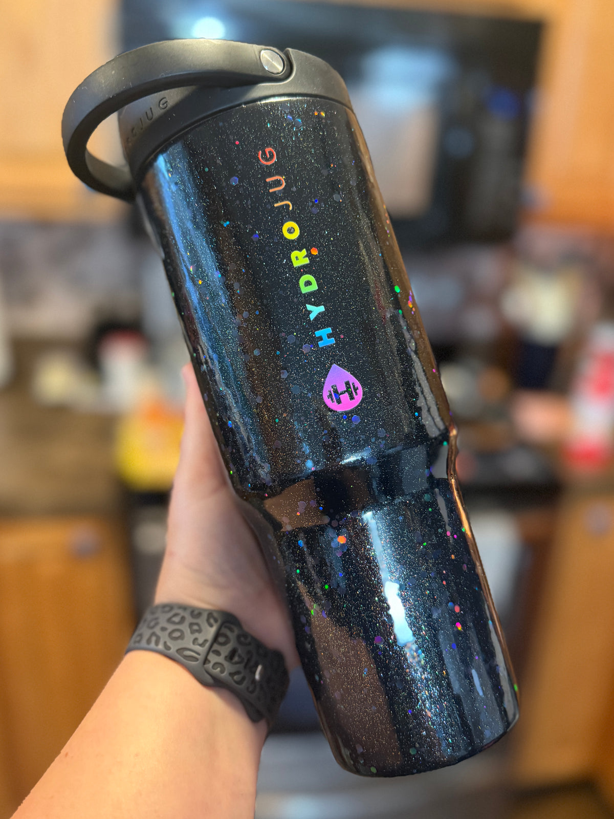 Black Chunky Holo