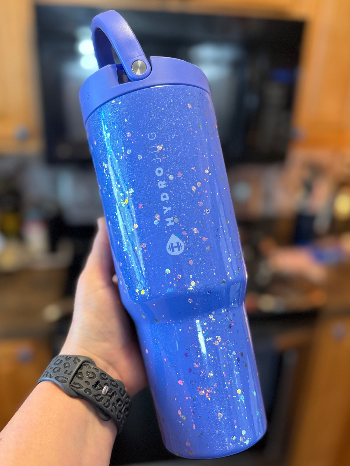 32 oz Winter Confetti HydroJug Sport