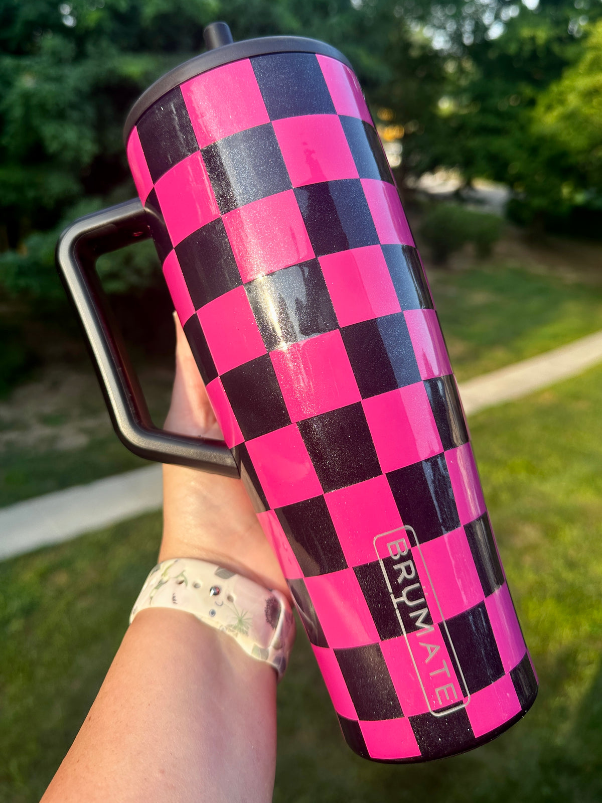 Checkers Tumbler