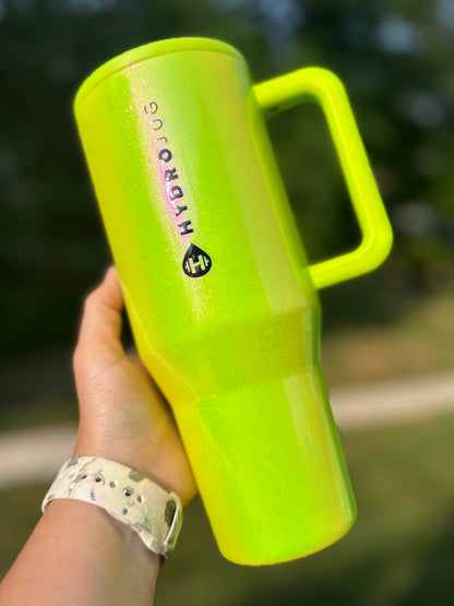 Color Shift Glitter Tumbler