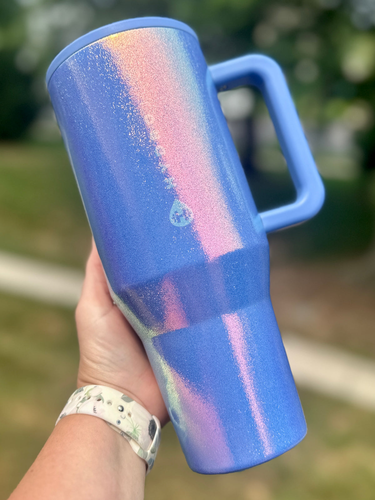 Color Shift Glitter Tumbler
