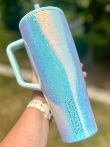 Color Shift Glitter Tumbler