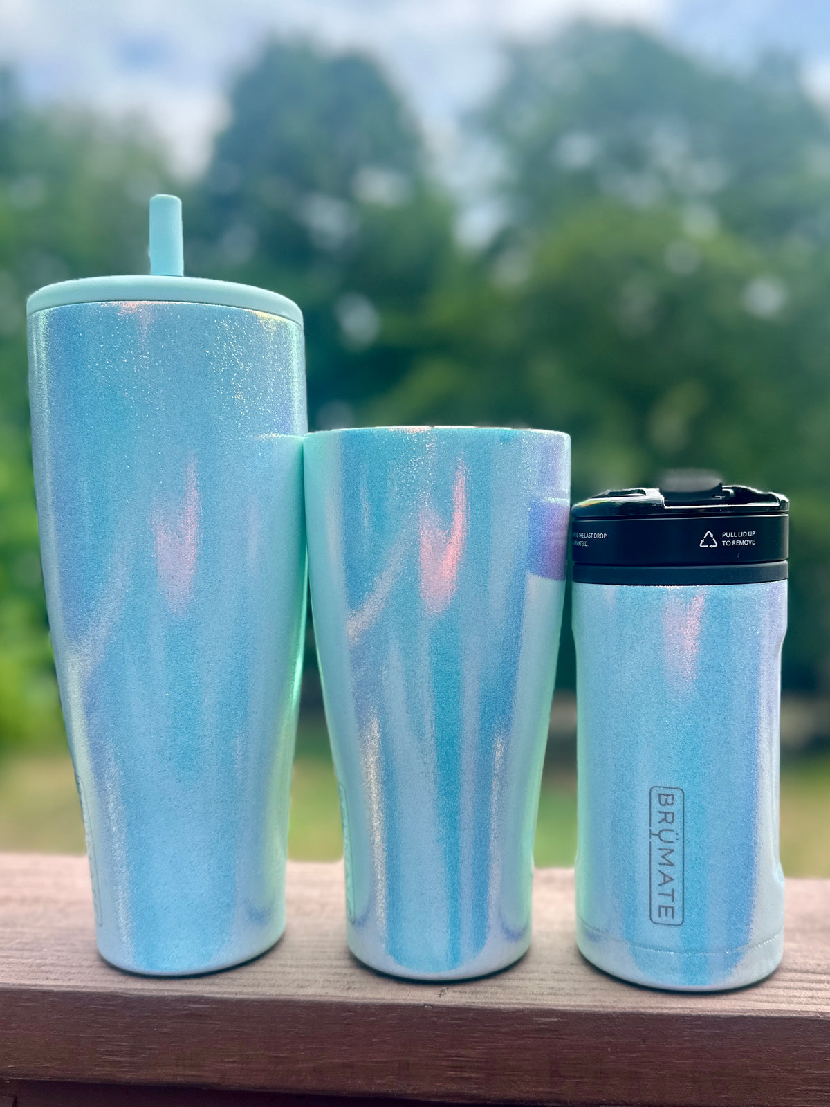 Color Shift Glitter Tumbler
