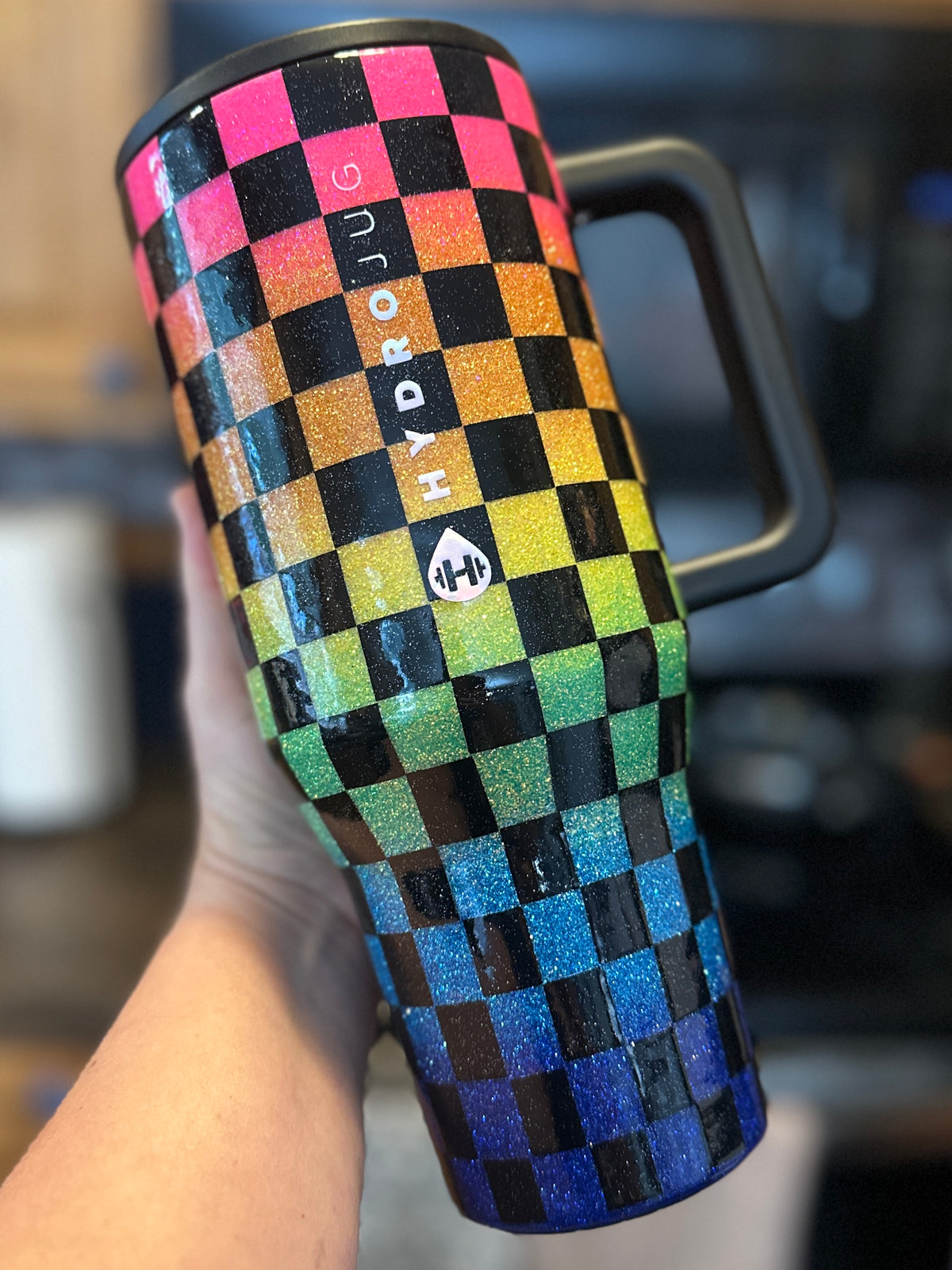 Checkers Tumbler