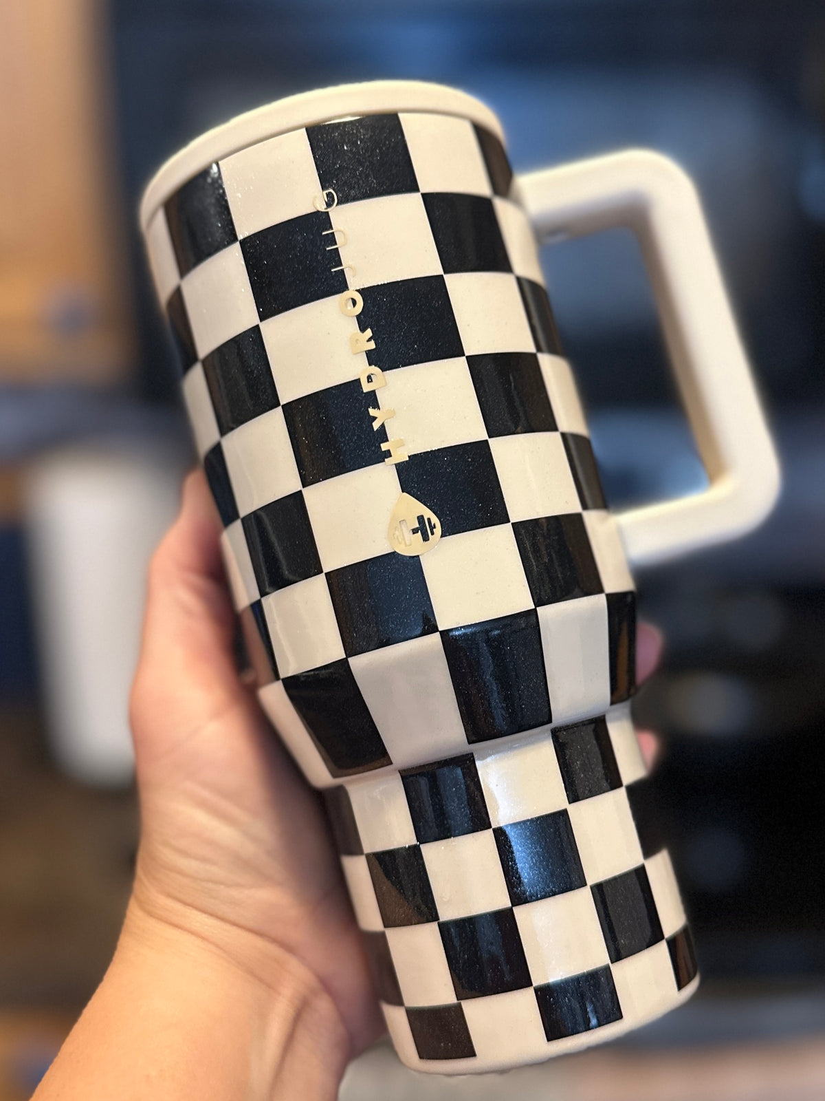 Checkers Tumbler