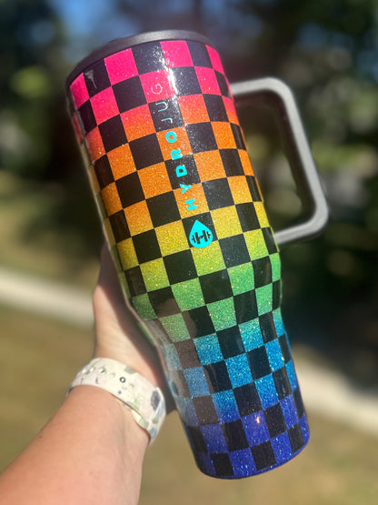 Checkers Tumbler