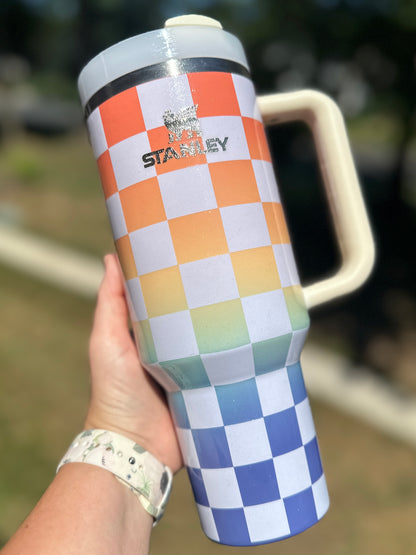 Checkers Tumbler