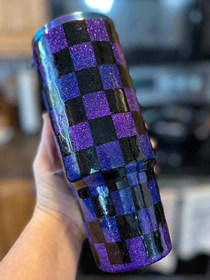 Checkers Tumbler