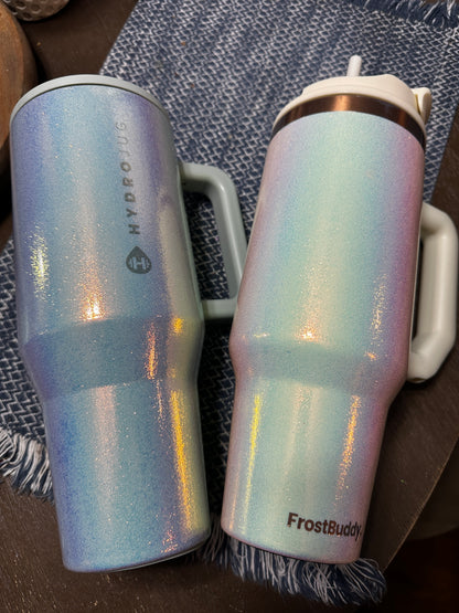 Color Shift Glitter Tumbler