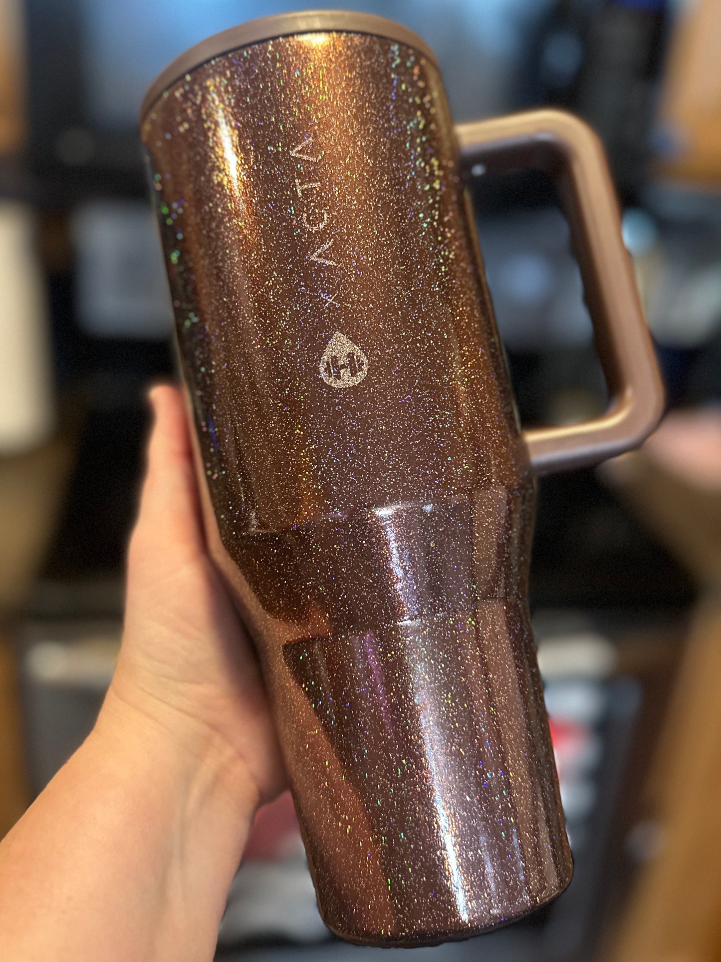 Holographic Tumblers