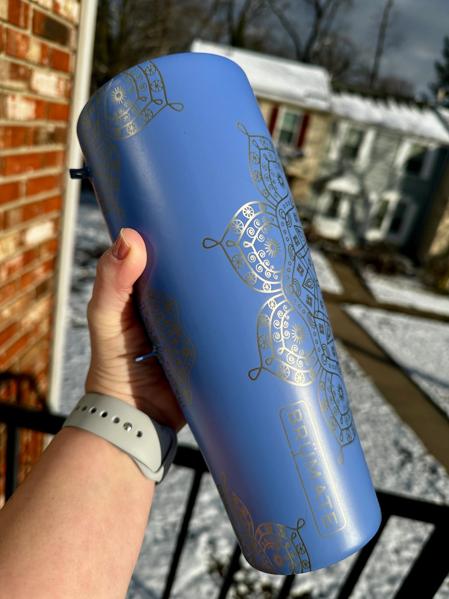 Glitter-Free Tumblers