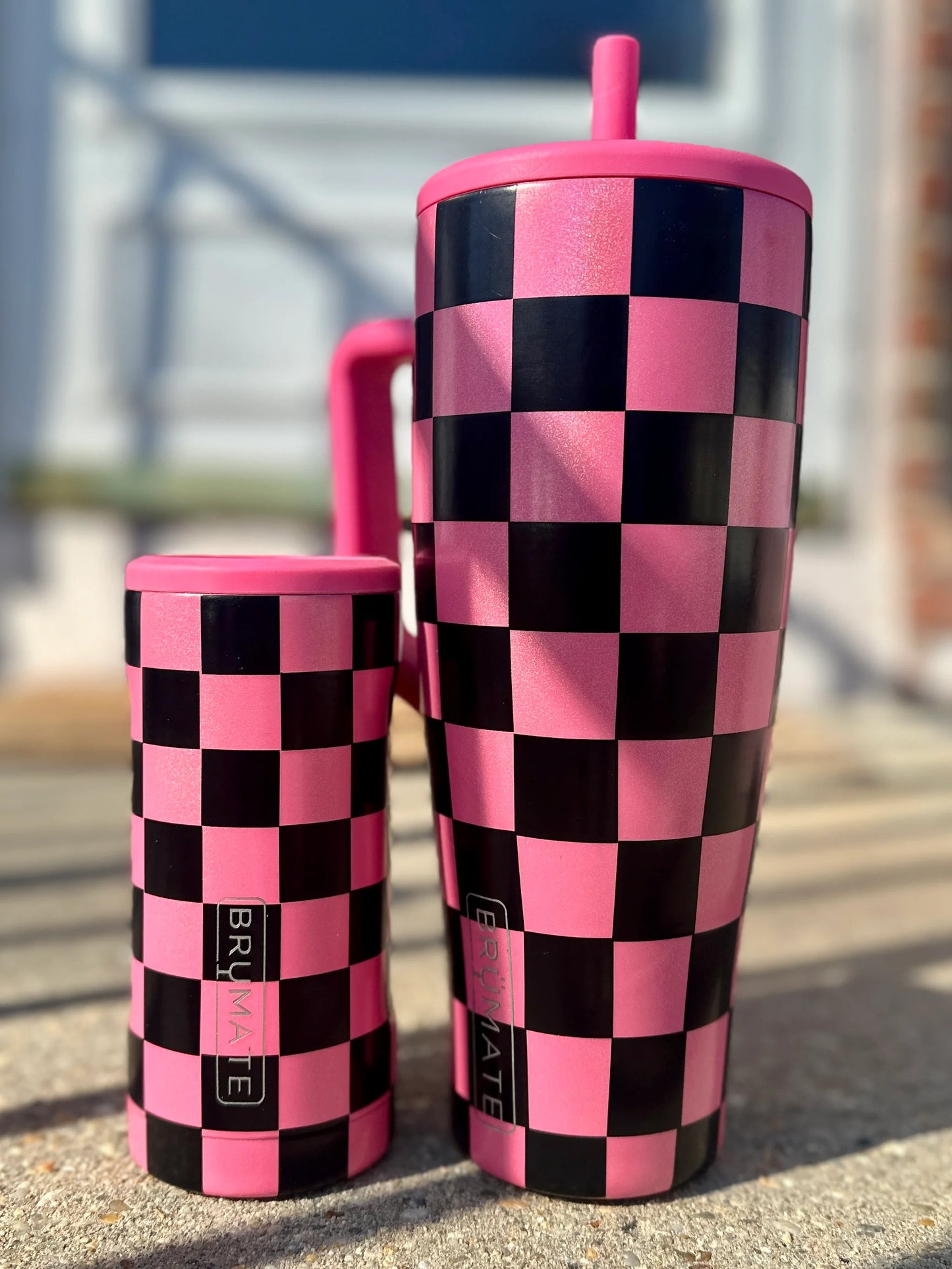Checkers Tumblers