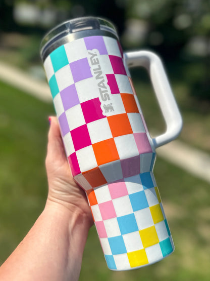 Checkers Tumblers