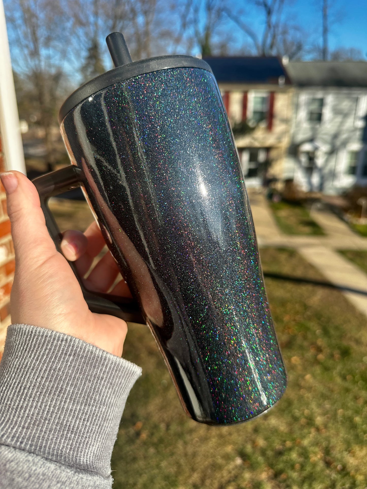 Holographic Tumblers