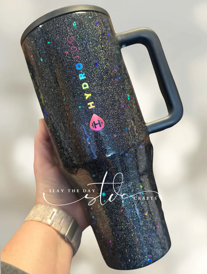 Black Chunky Holo