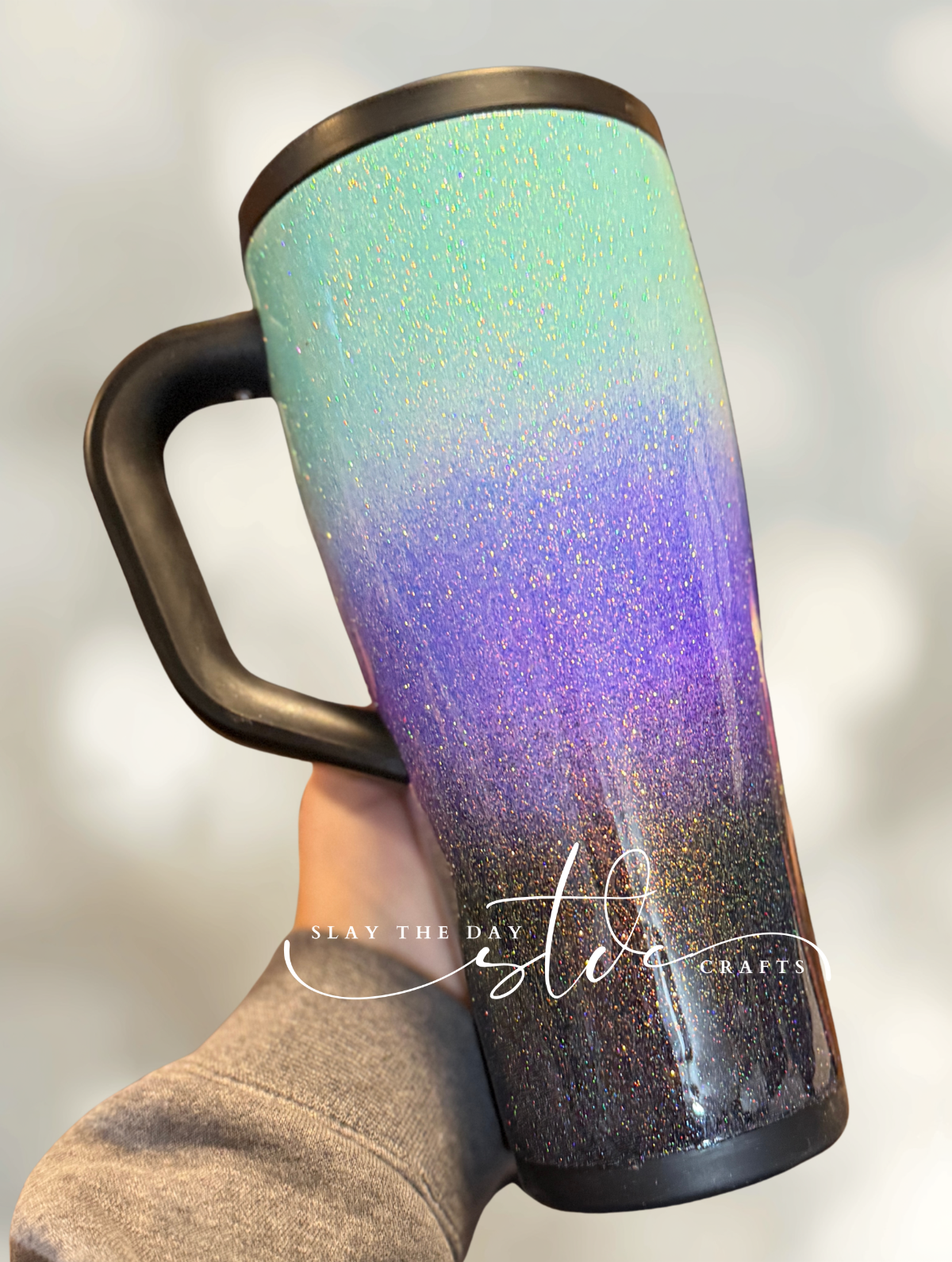 Ombre Glitter Tumbler