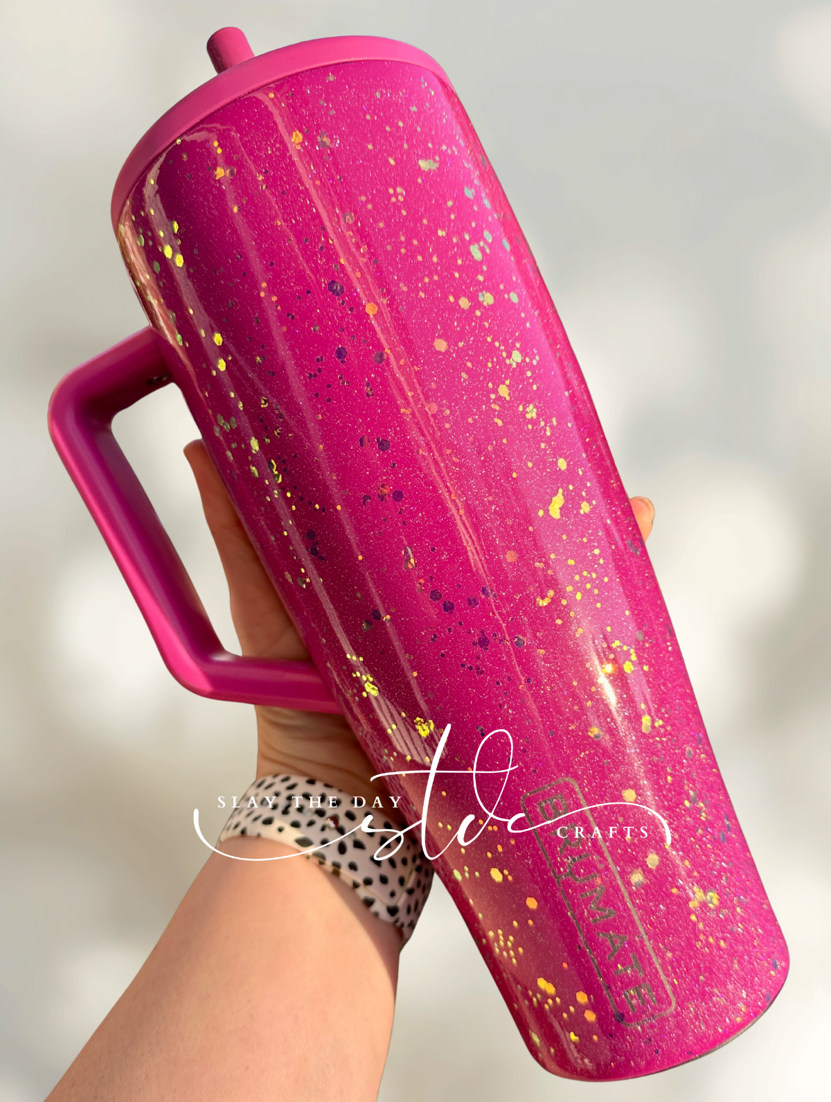 Speckled Glitter Tumbler