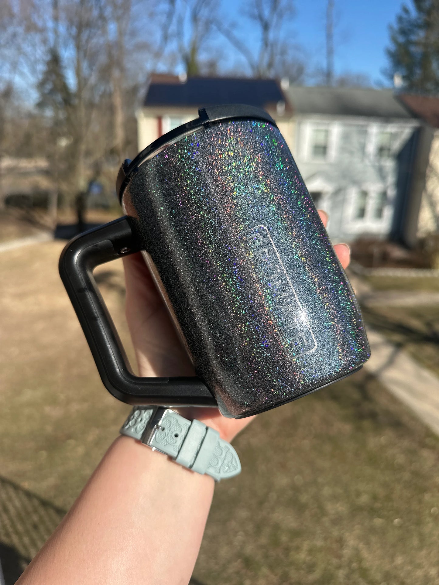 Holographic Tumblers