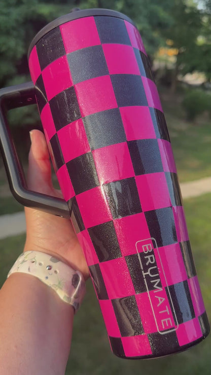 Checkers Tumbler
