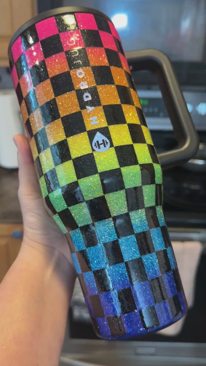 Checkers Tumbler
