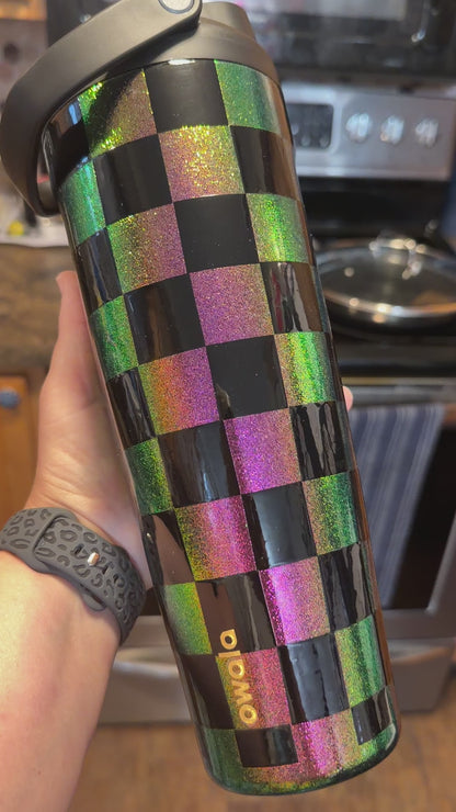 Checkers Tumbler