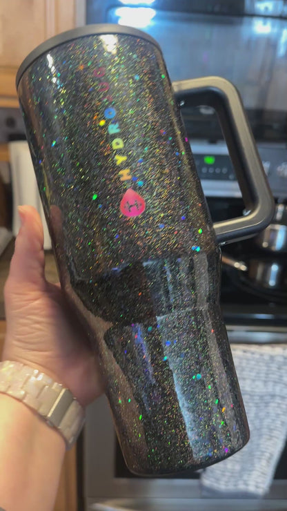 Black Chunky Holo