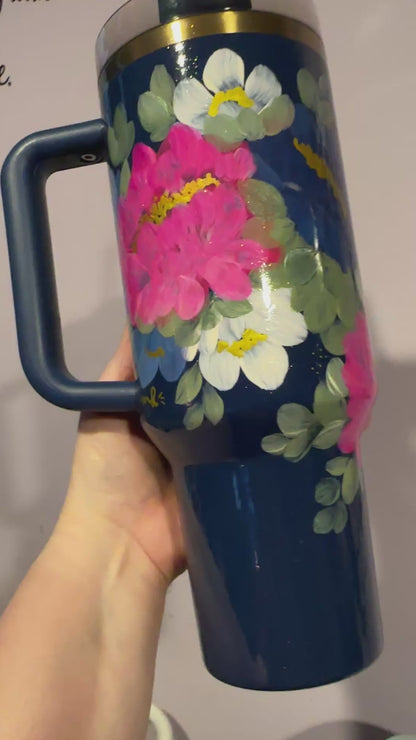 EUC 40 oz Melanie Haggard Stanley